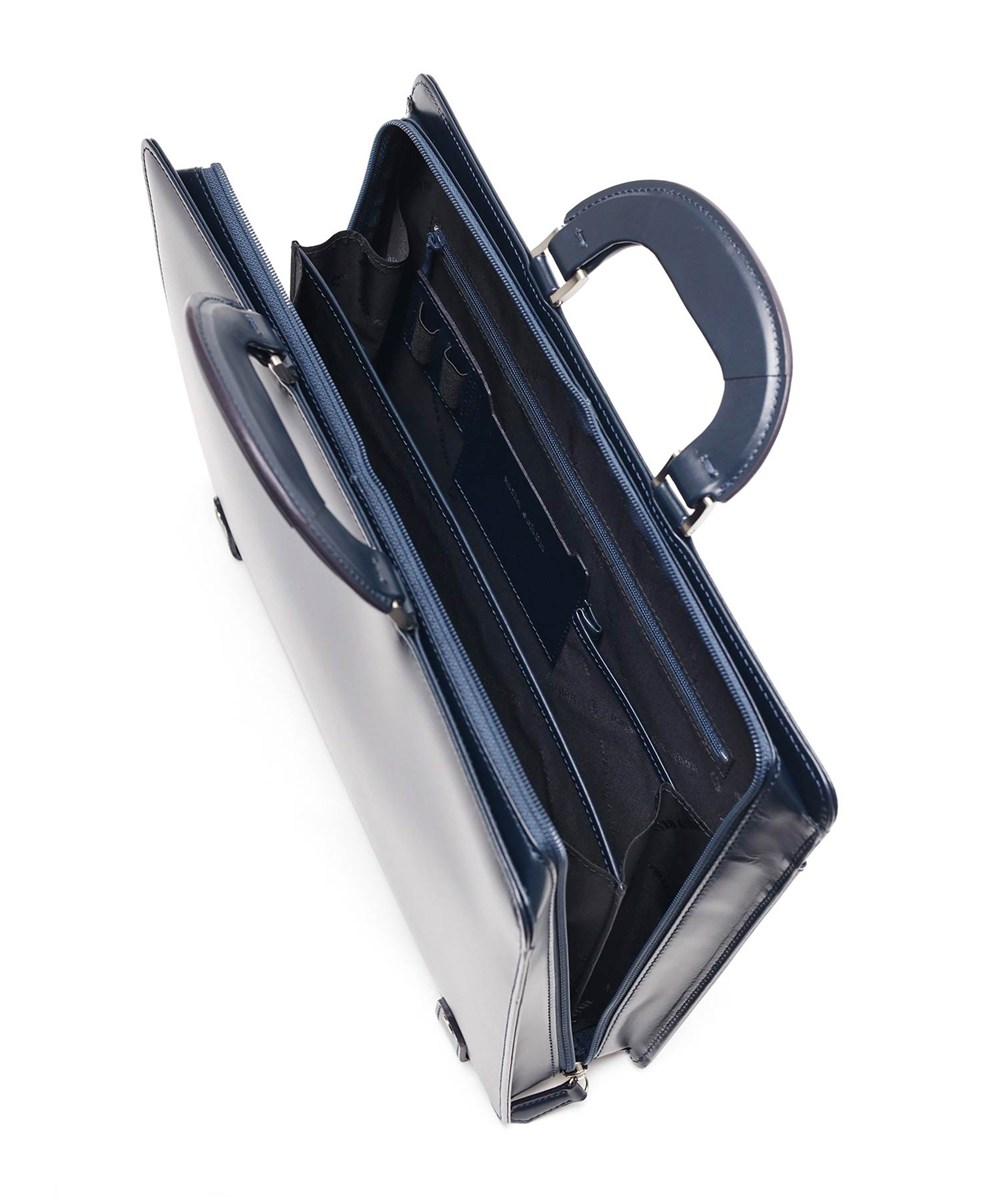 ミラ・ショーン ニュートレノ レザービジネスバッグ A4ジャスト