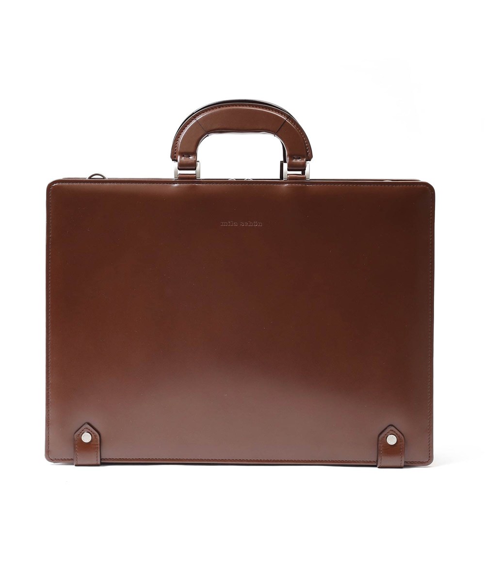 ミラ・ショーン ニュートレノ レザービジネスバッグ A4