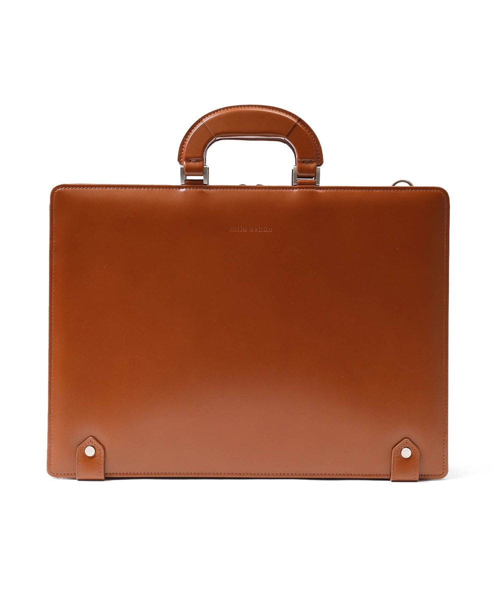 ミラ・ショーン ニュートレノ レザービジネスバッグ A4