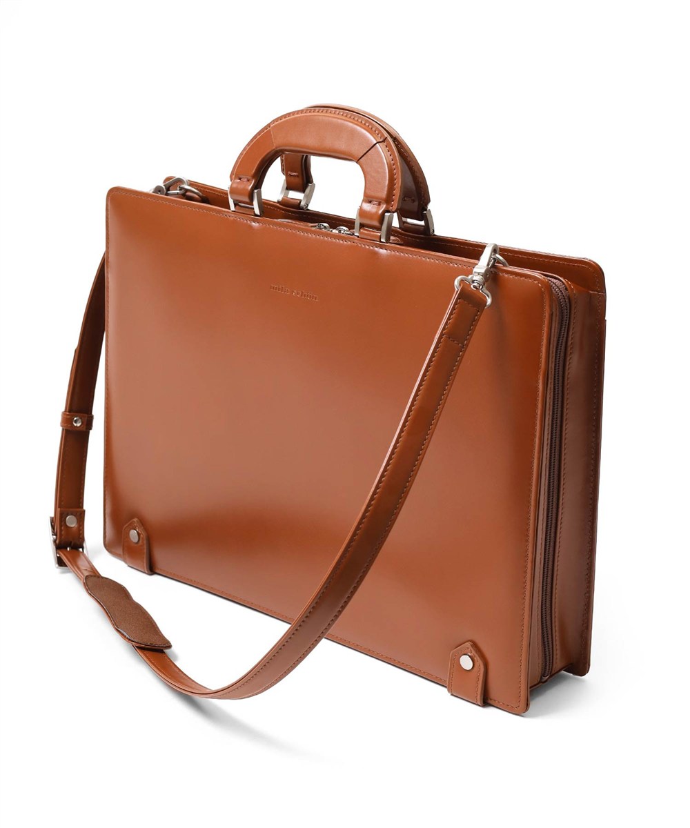 ミラ・ショーン ニュートレノ レザービジネスバッグ A4