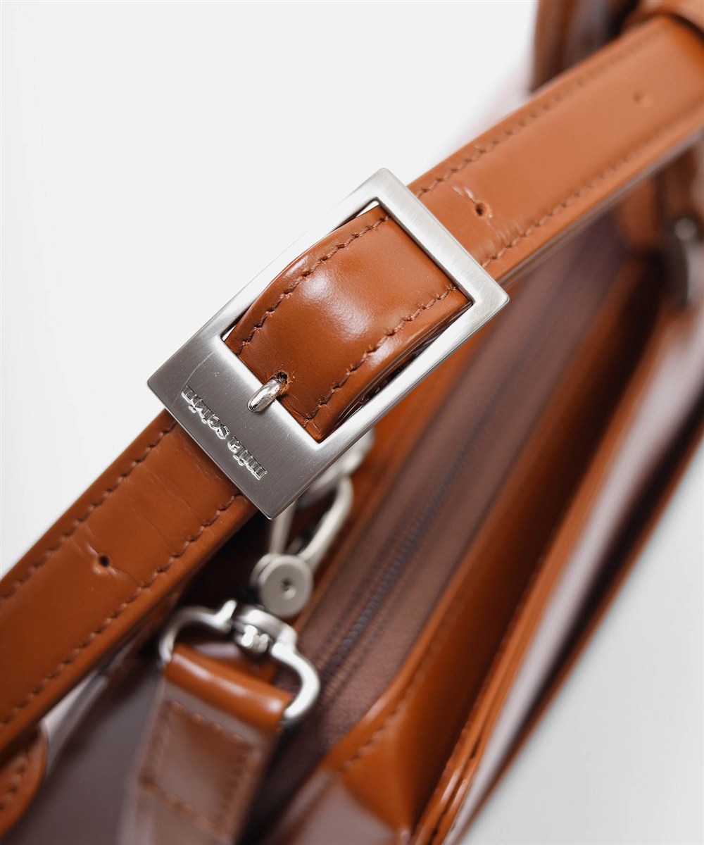 ミラ・ショーン ニュートレノ レザービジネスバッグ A4