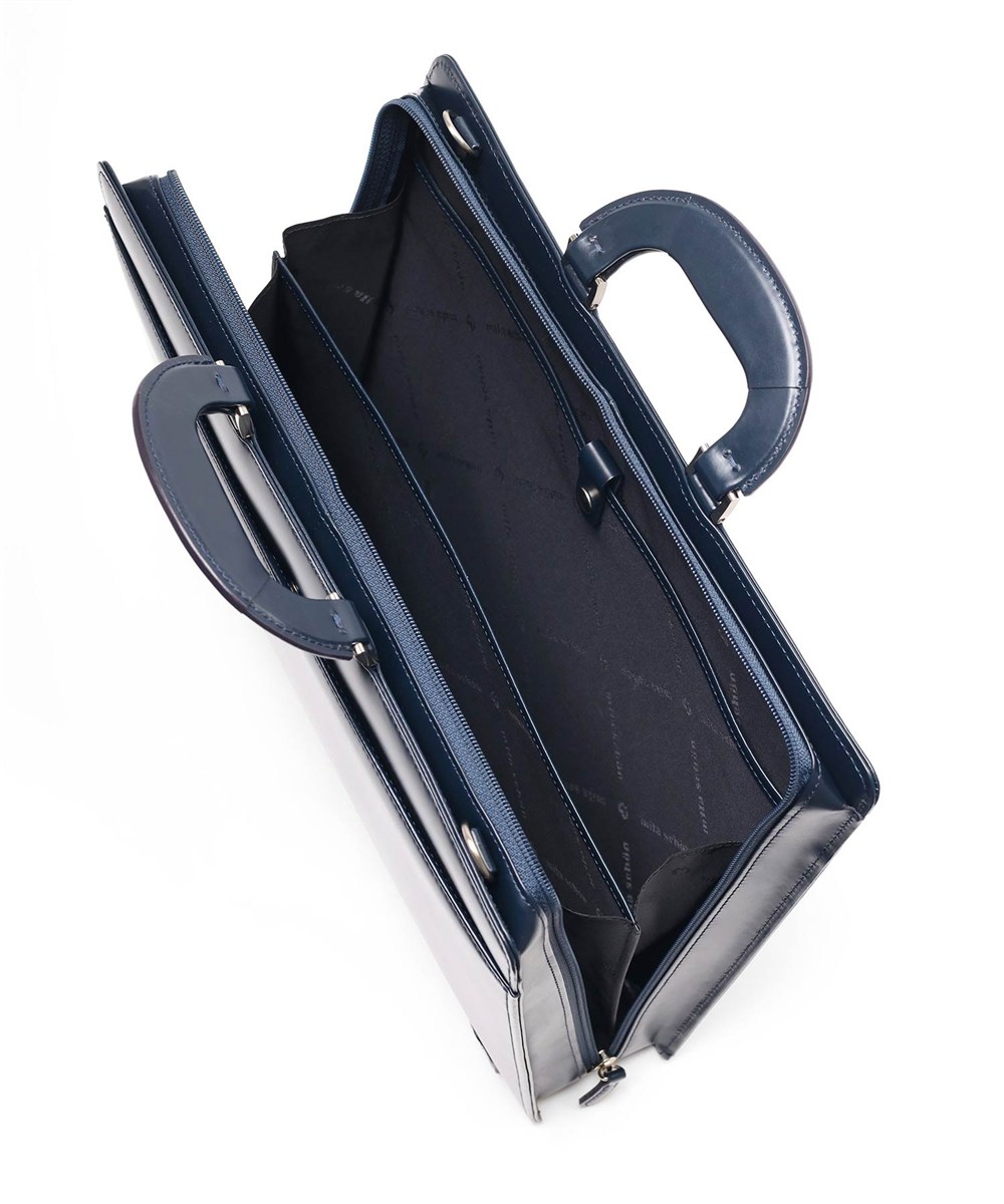 ミラ・ショーン ニュートレノ レザービジネスバッグ A4