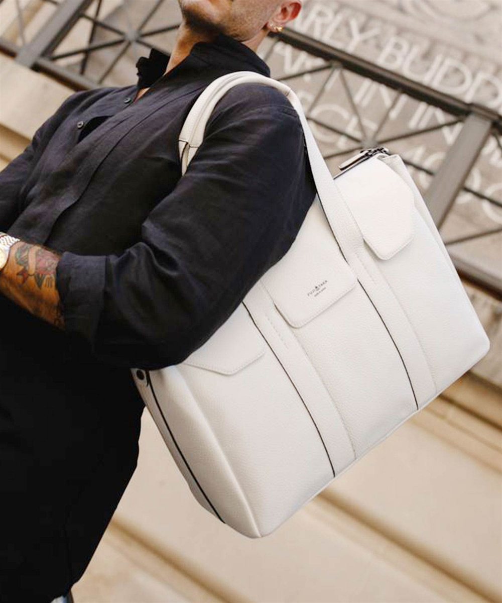 フジタカ アルタ かぶせ レザートートバッグ B4 PITTI Limited Color