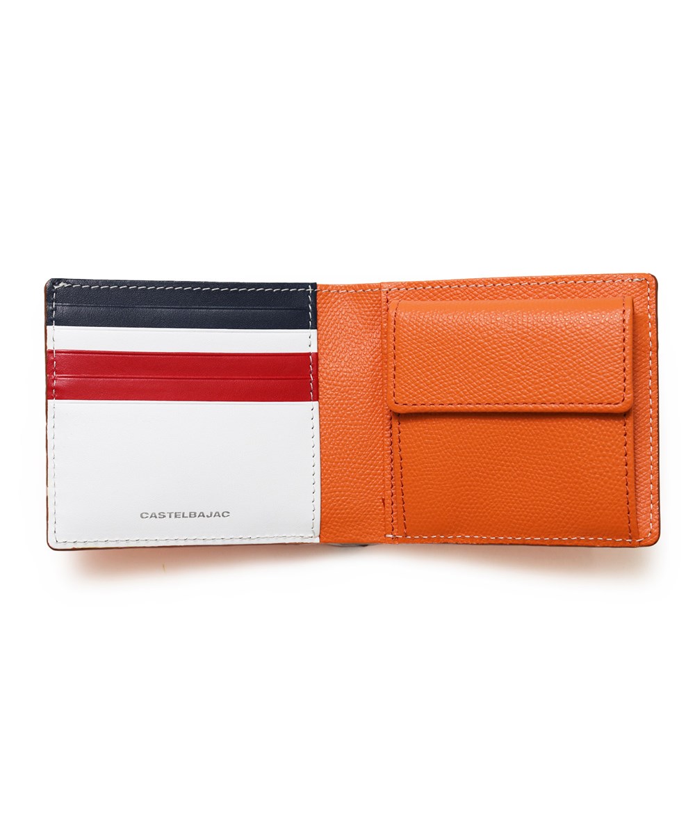 カステルバジャック カルネ小物 二つ折り財布 カード段5