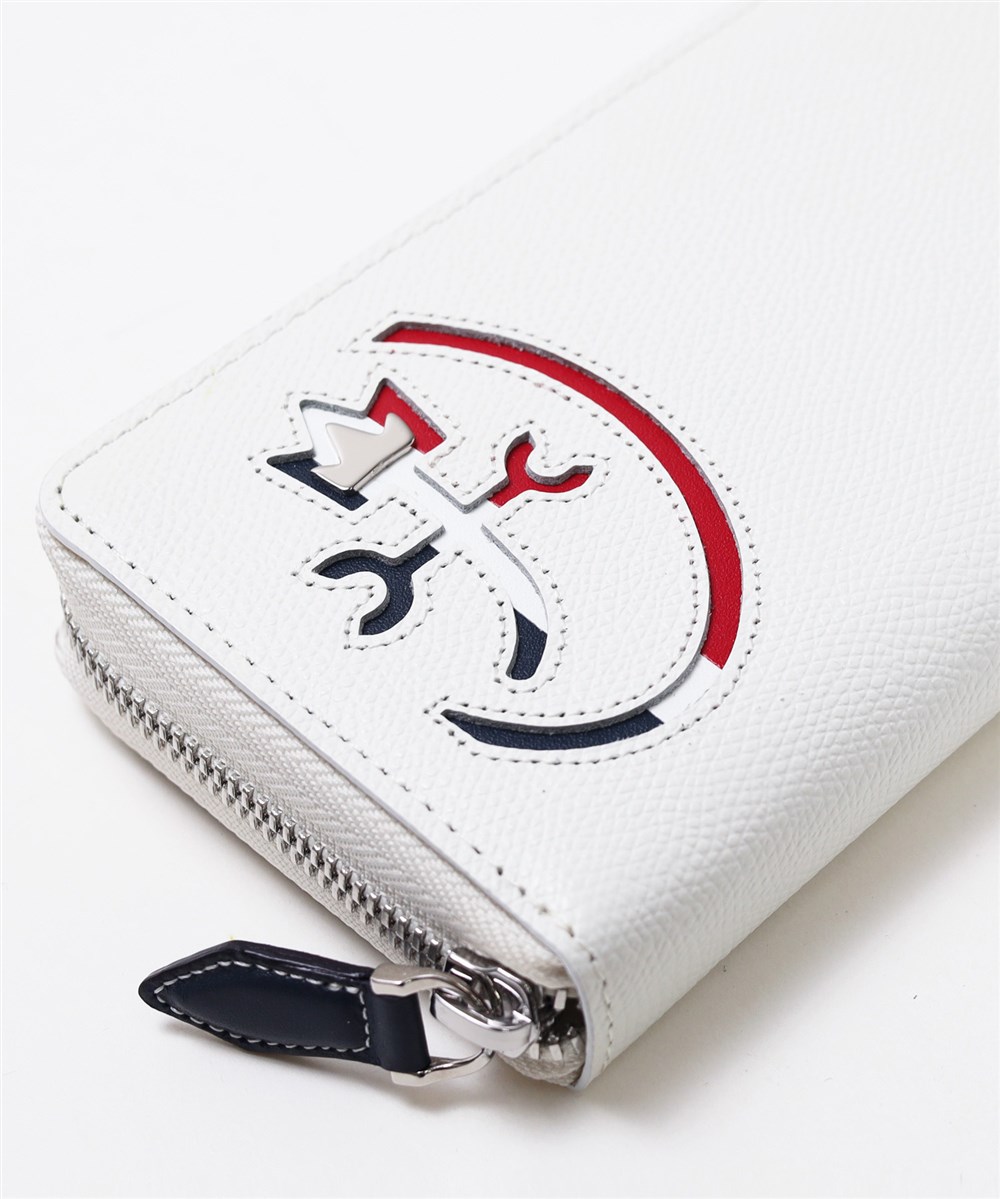 カステルバジャック カルネ小物 ラウンドファスナー長財布 カード段18