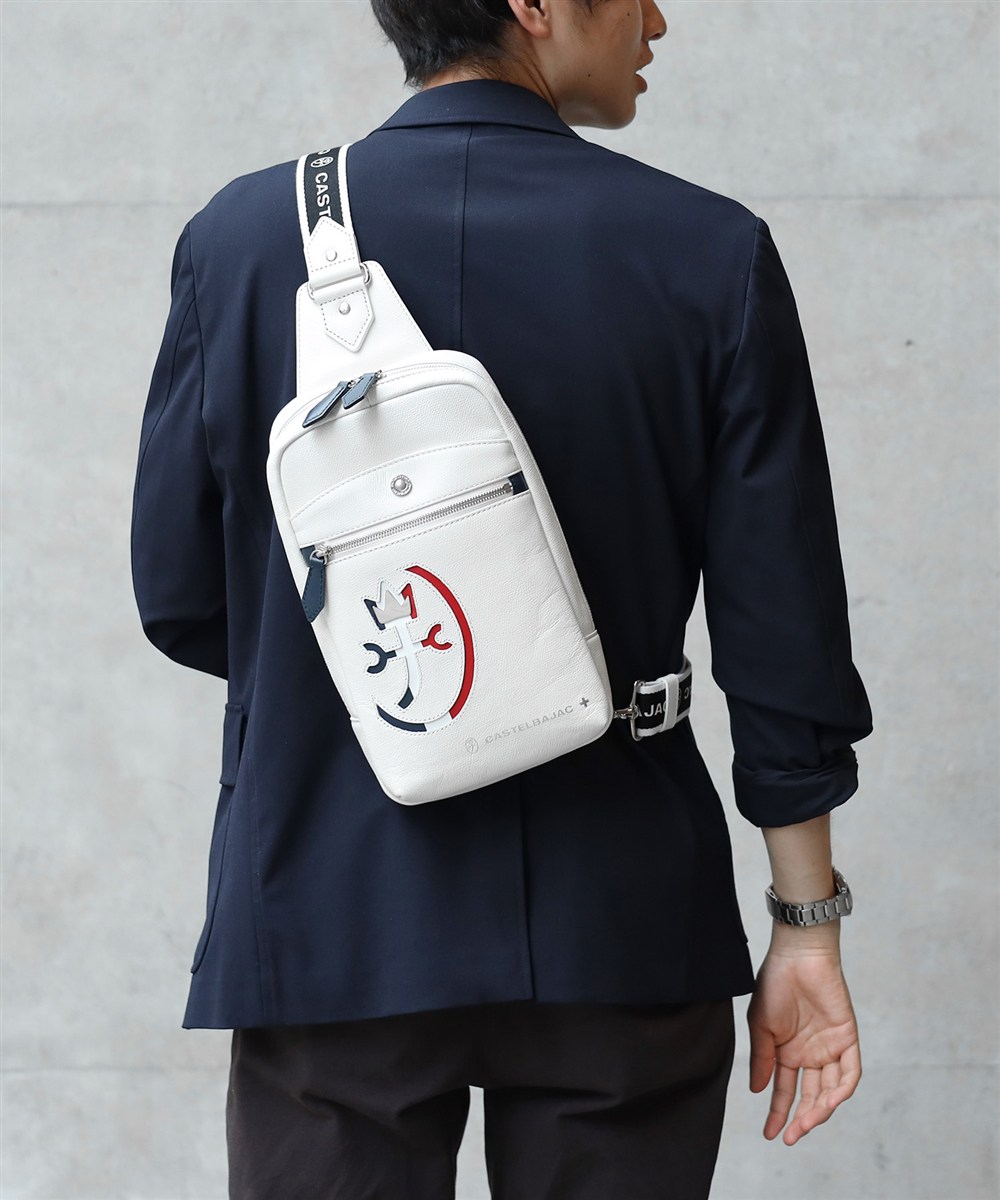 カステルバジャック カルネ レザーワンショルダーバッグ