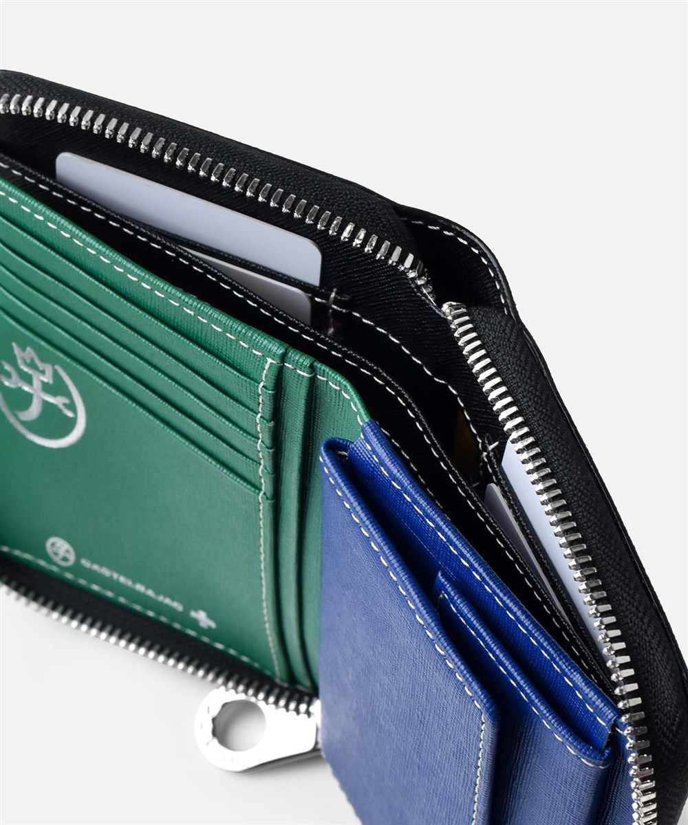 カステルバジャック ソート セミ長財布 カード段9