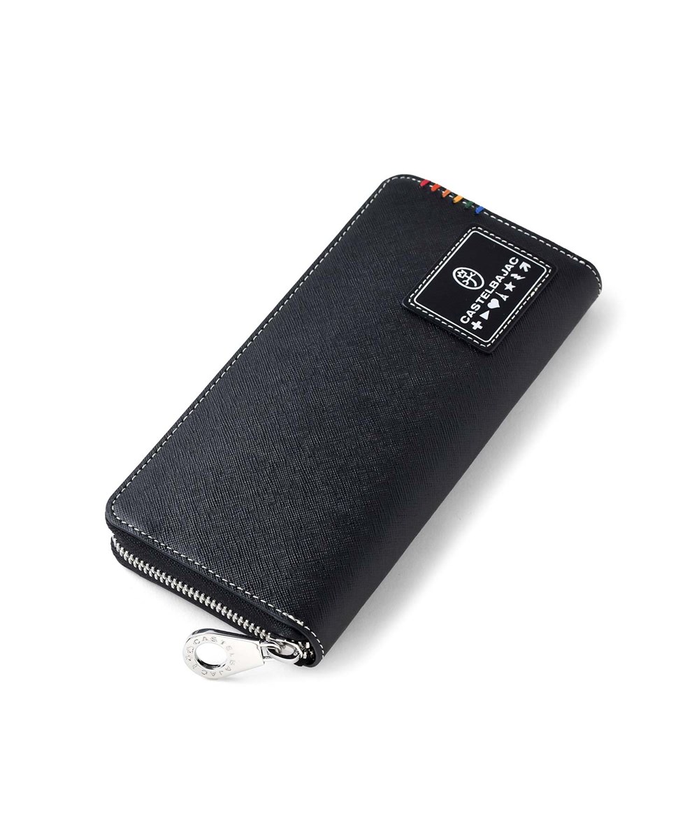 カステルバジャック ソート ラウンドファスナー長財布 カード段13