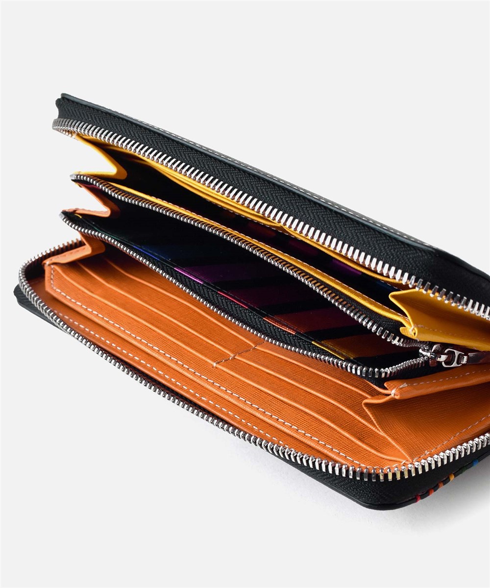 カステルバジャック ソート ラウンドファスナー長財布 カード段13