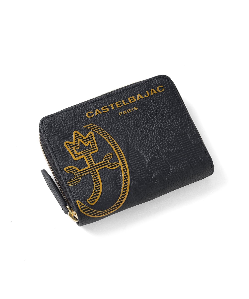 カステルバジャック カヌレ セミ長財布 中ベラ付き カード段6