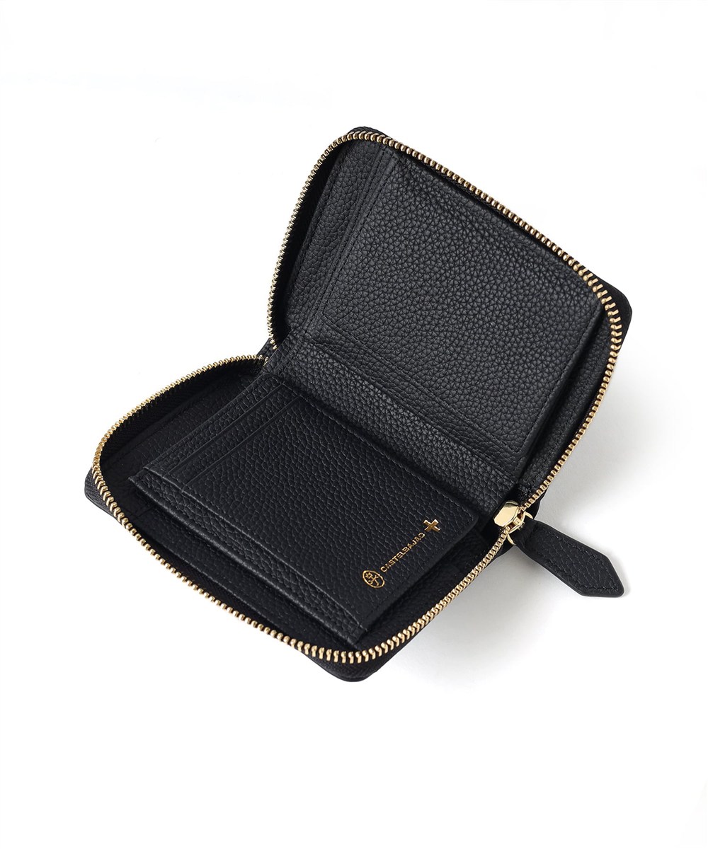 カステルバジャック カヌレ セミ長財布 中ベラ付き カード段6