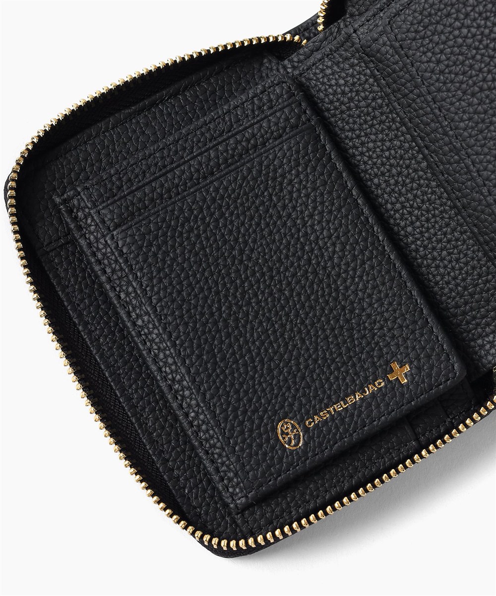 カステルバジャック カヌレ セミ長財布 中ベラ付き カード段6