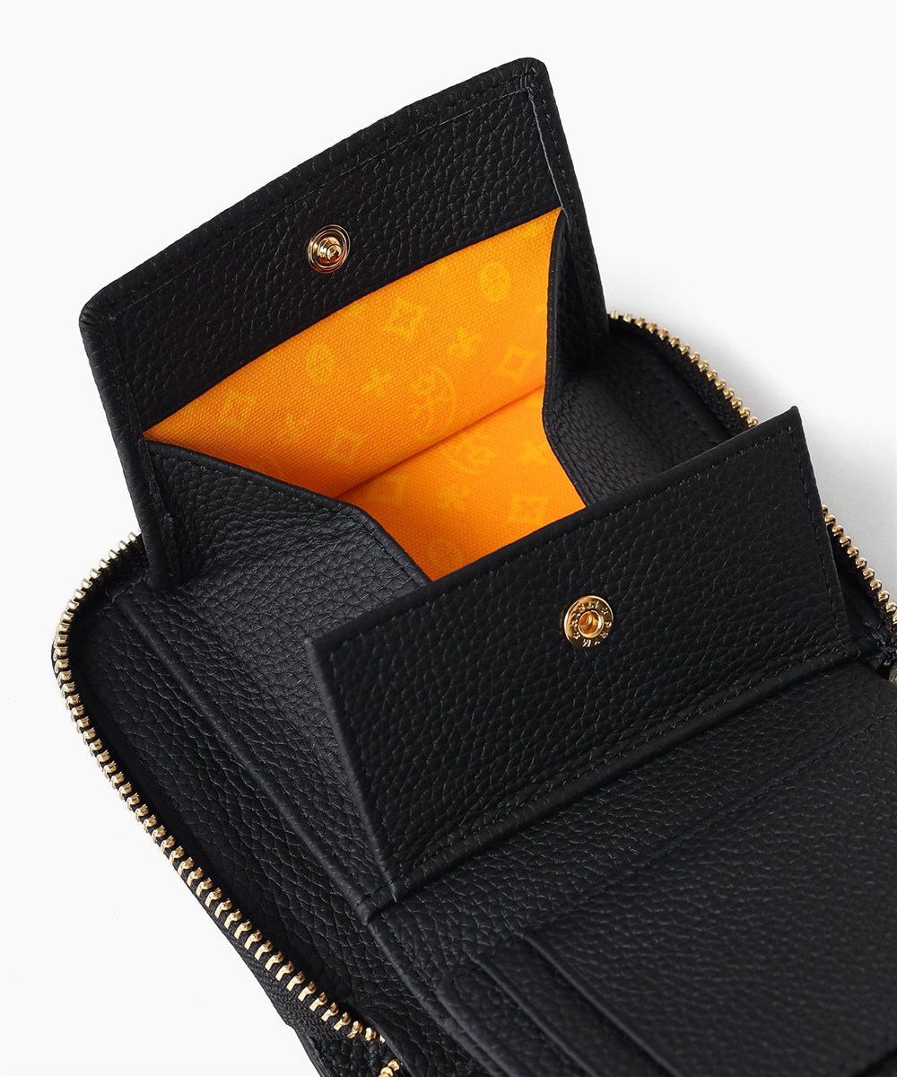 カステルバジャック カヌレ セミ長財布 中ベラ付き カード段6