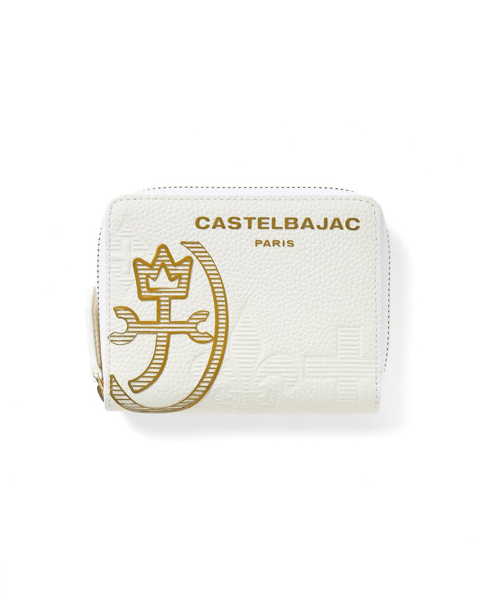 カステルバジャック カヌレ セミ長財布 中ベラ付き カード段6