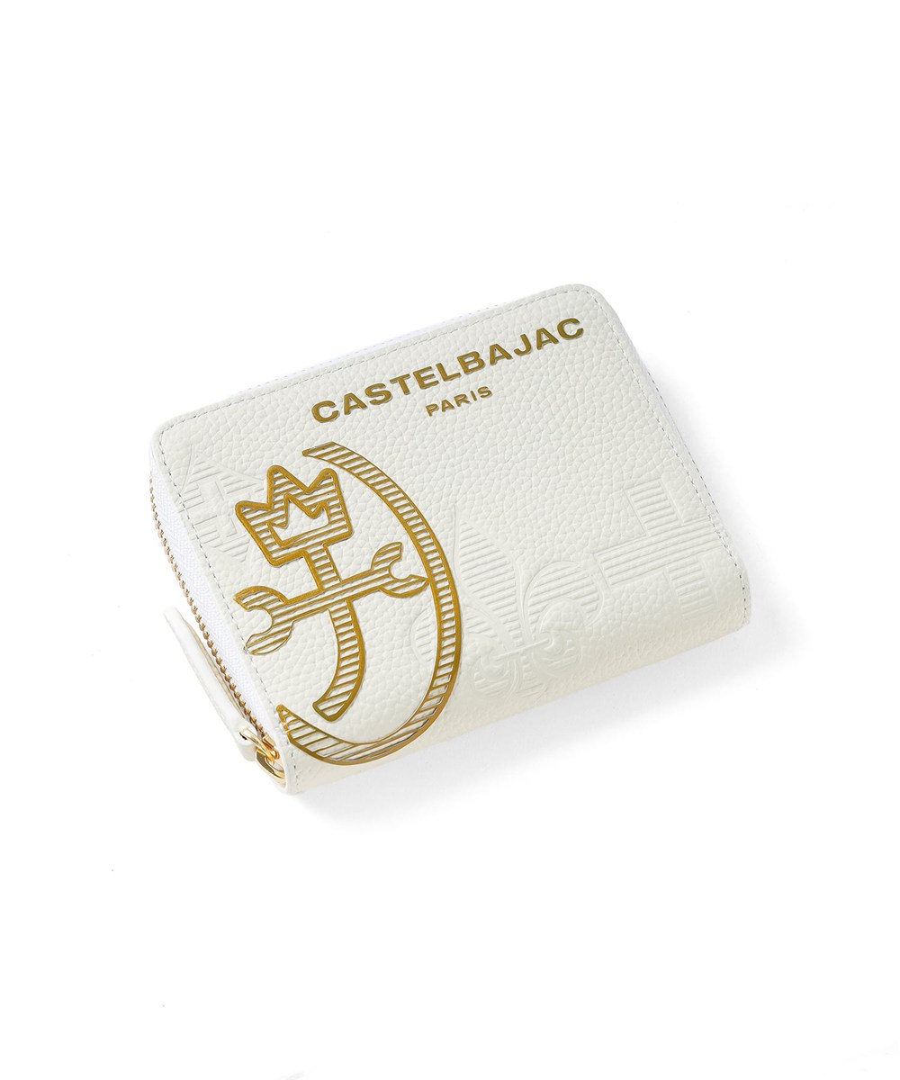 カステルバジャック カヌレ セミ長財布 中ベラ付き カード段6