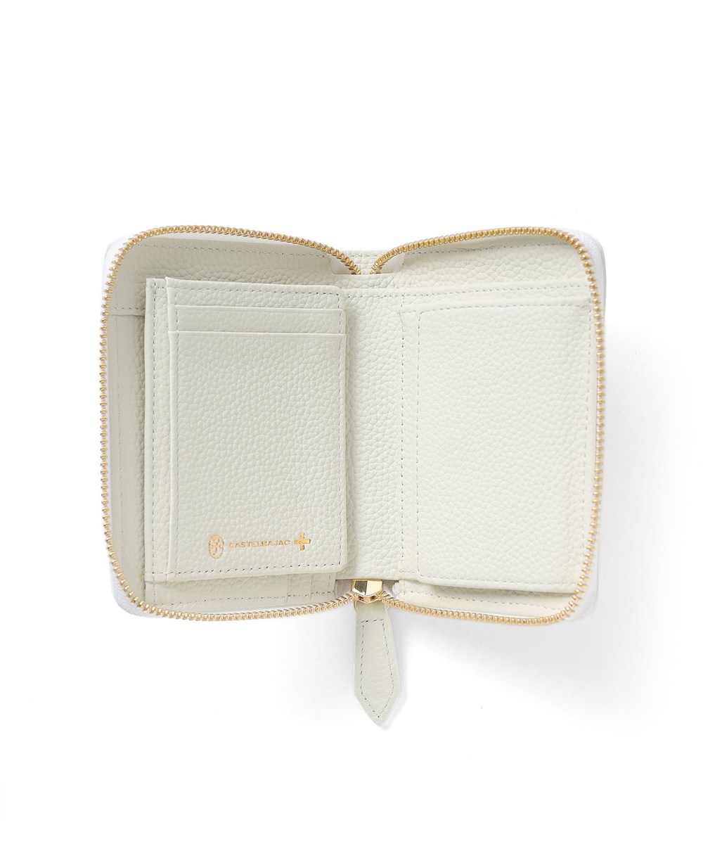 カステルバジャック カヌレ セミ長財布 中ベラ付き カード段6