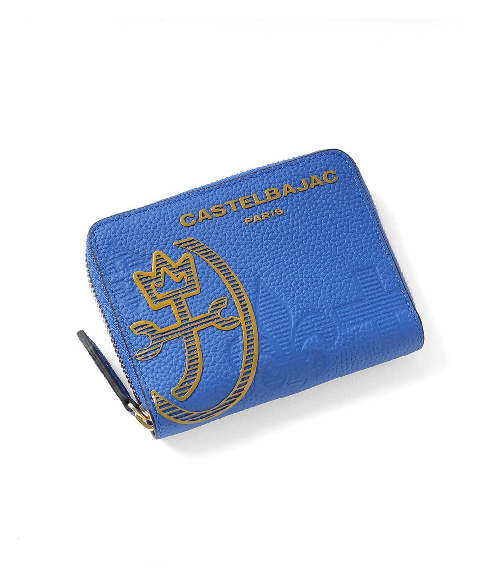 カステルバジャック カヌレ セミ長財布 中ベラ付き カード段6