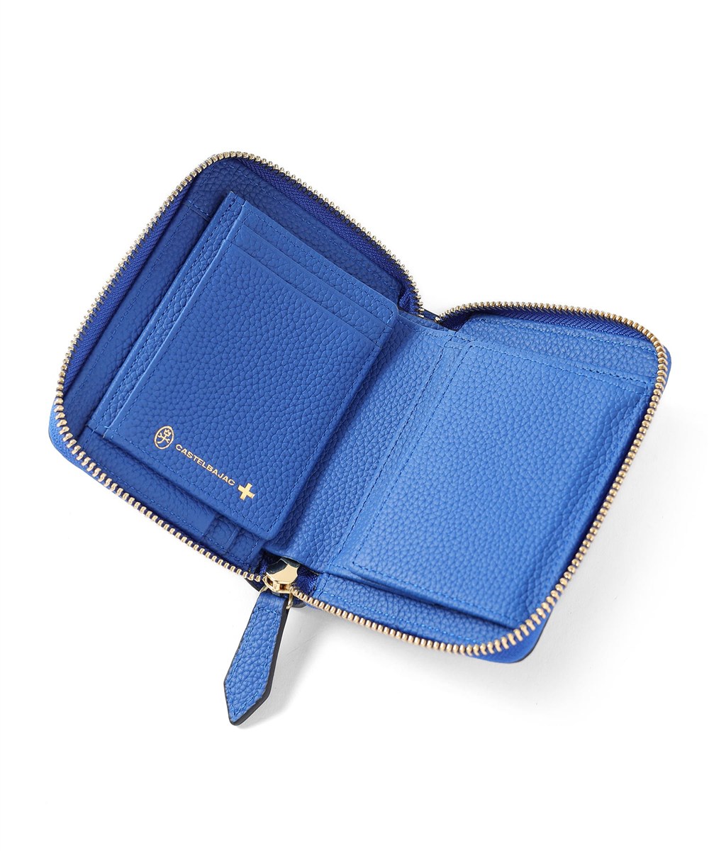 カステルバジャック カヌレ セミ長財布 中ベラ付き カード段6