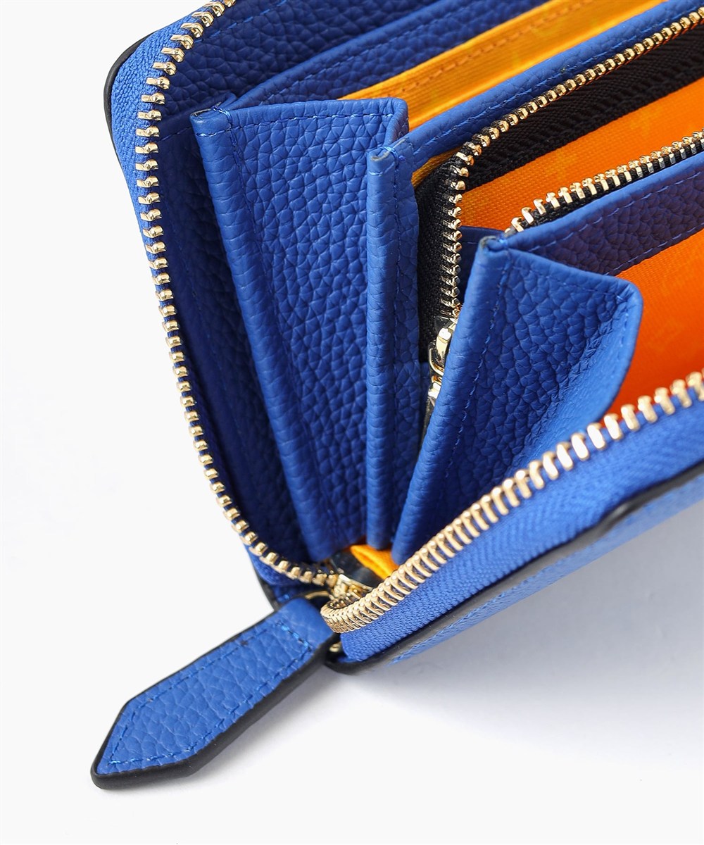 カステルバジャック カヌレ ラウンドファスナー長財布 カード段13