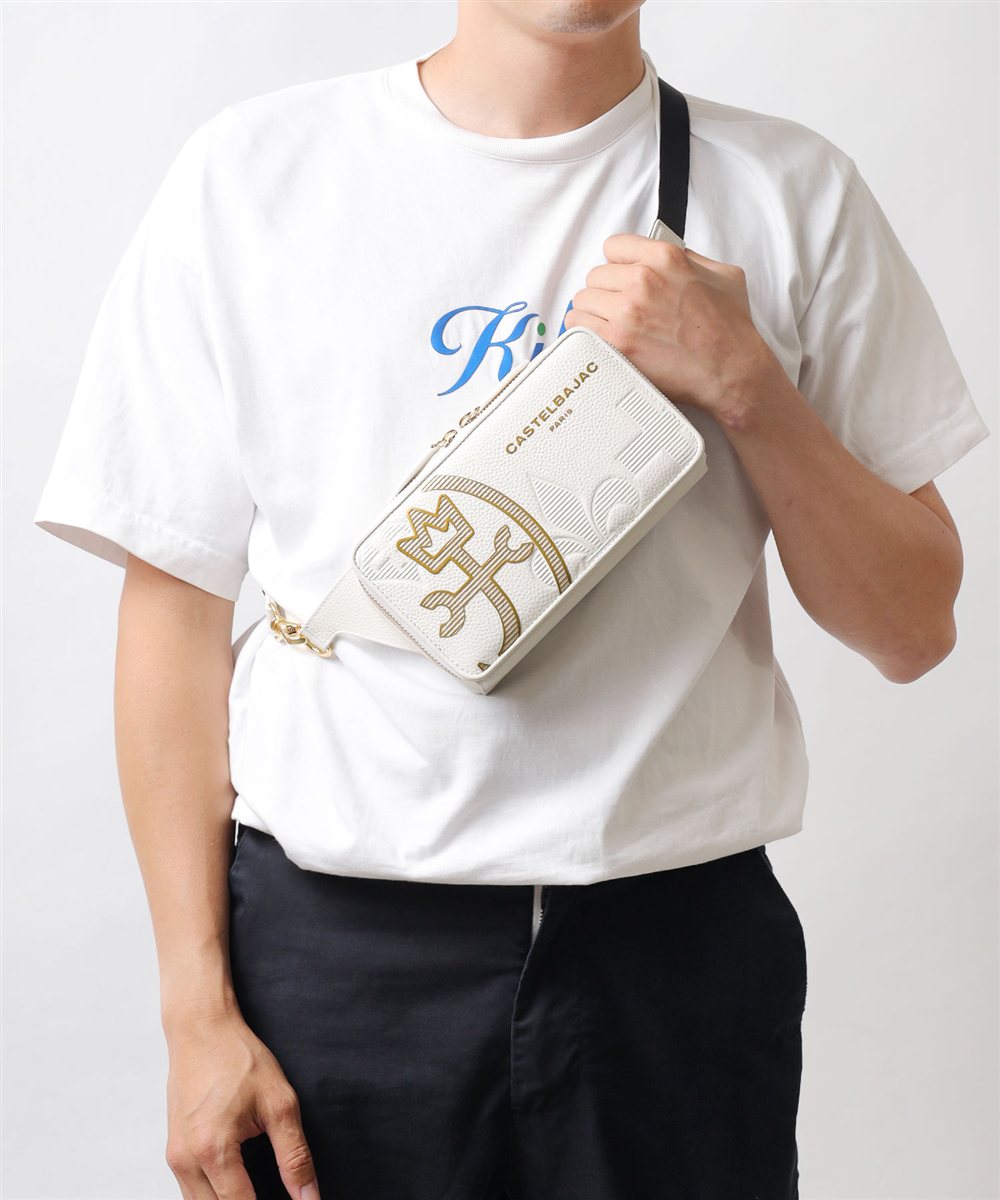 カステルバジャック カヌレ ワンショルダーバッグ ヨコ型