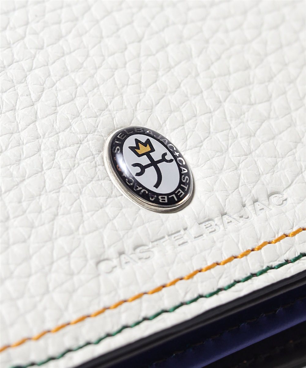 カステルバジャック スレッド 二つ折り財布 カード段12