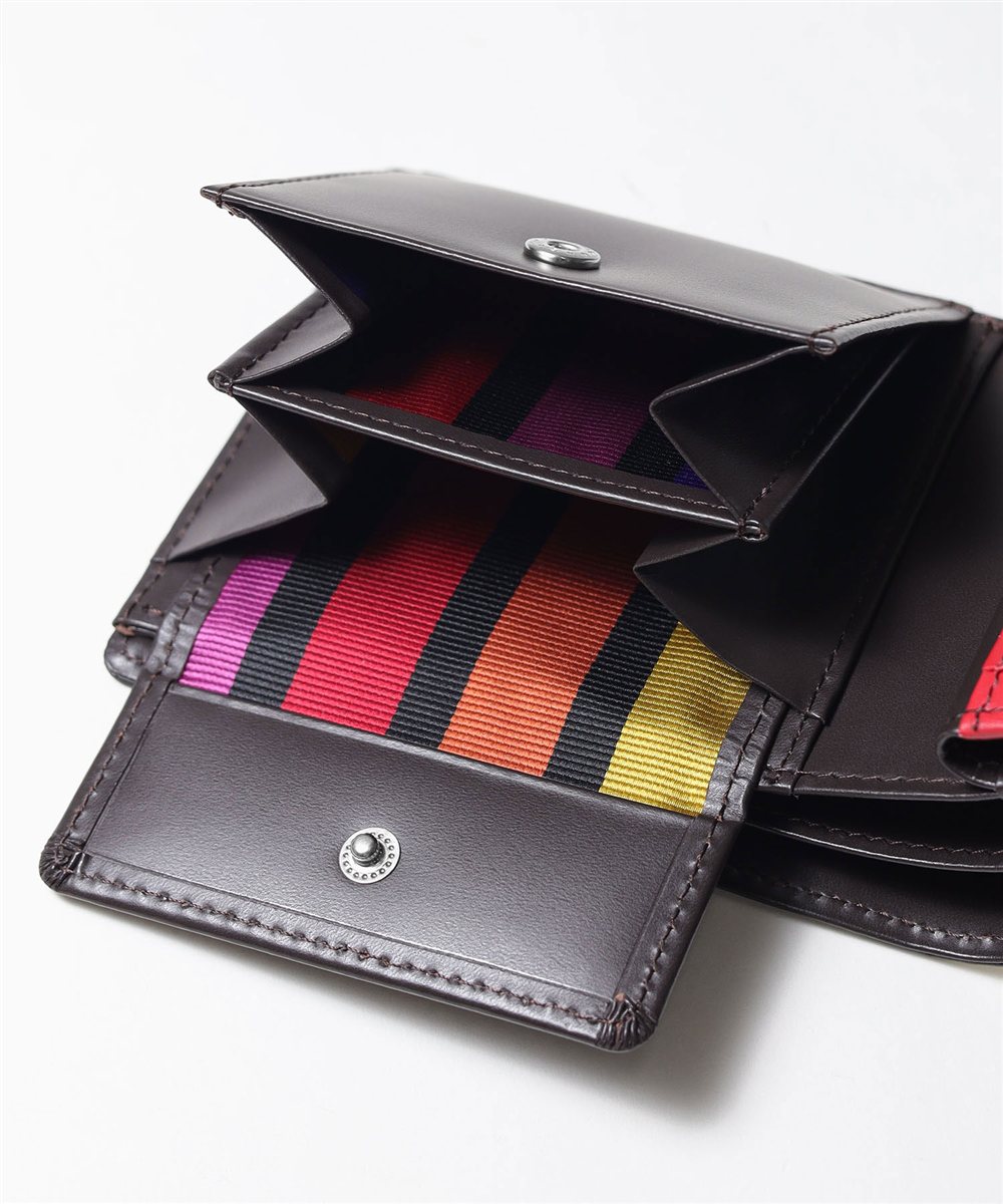 カステルバジャック スレッド 二つ折り財布 カード段12