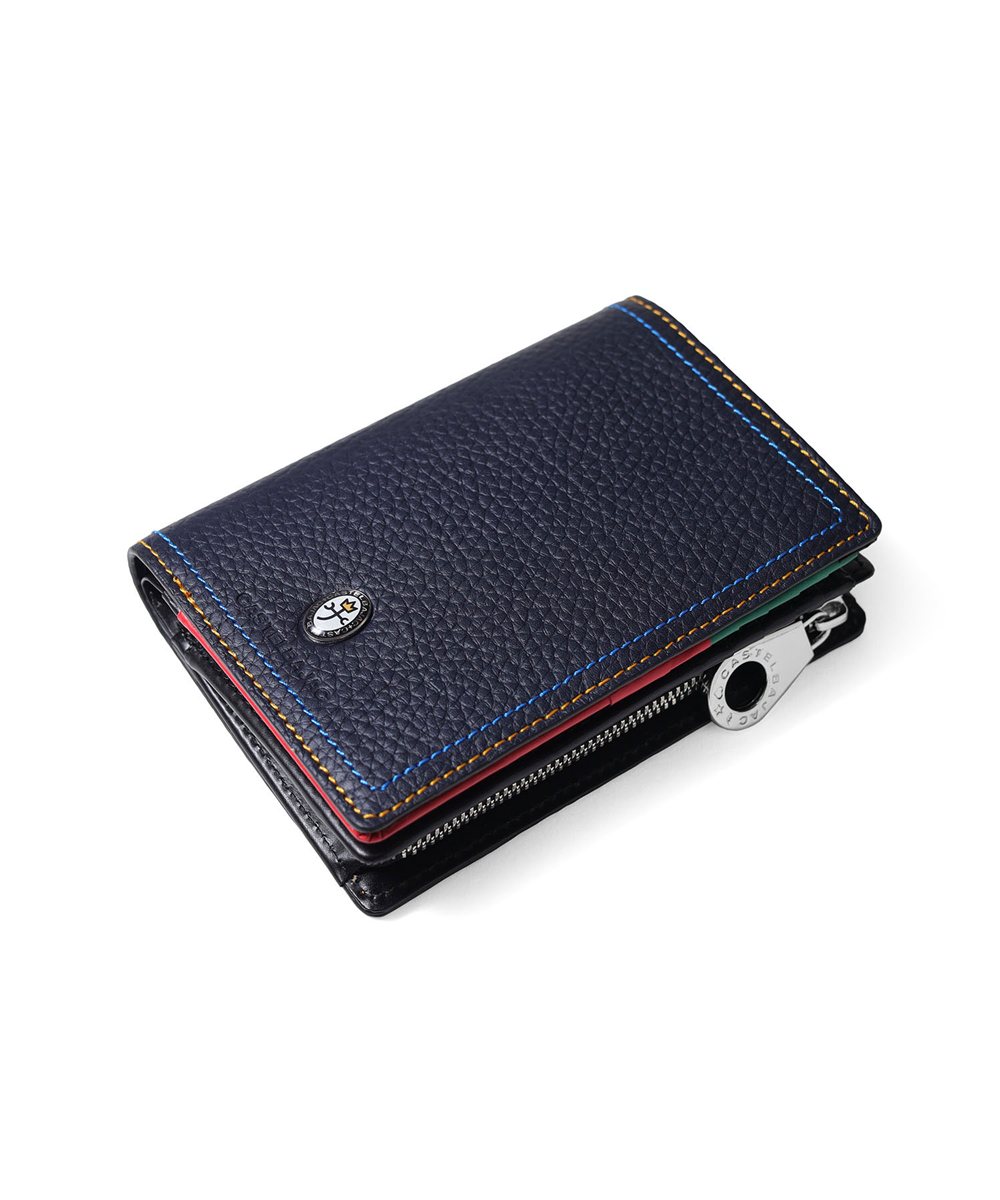カステルバジャック スレッド セミ長財布 カード段10