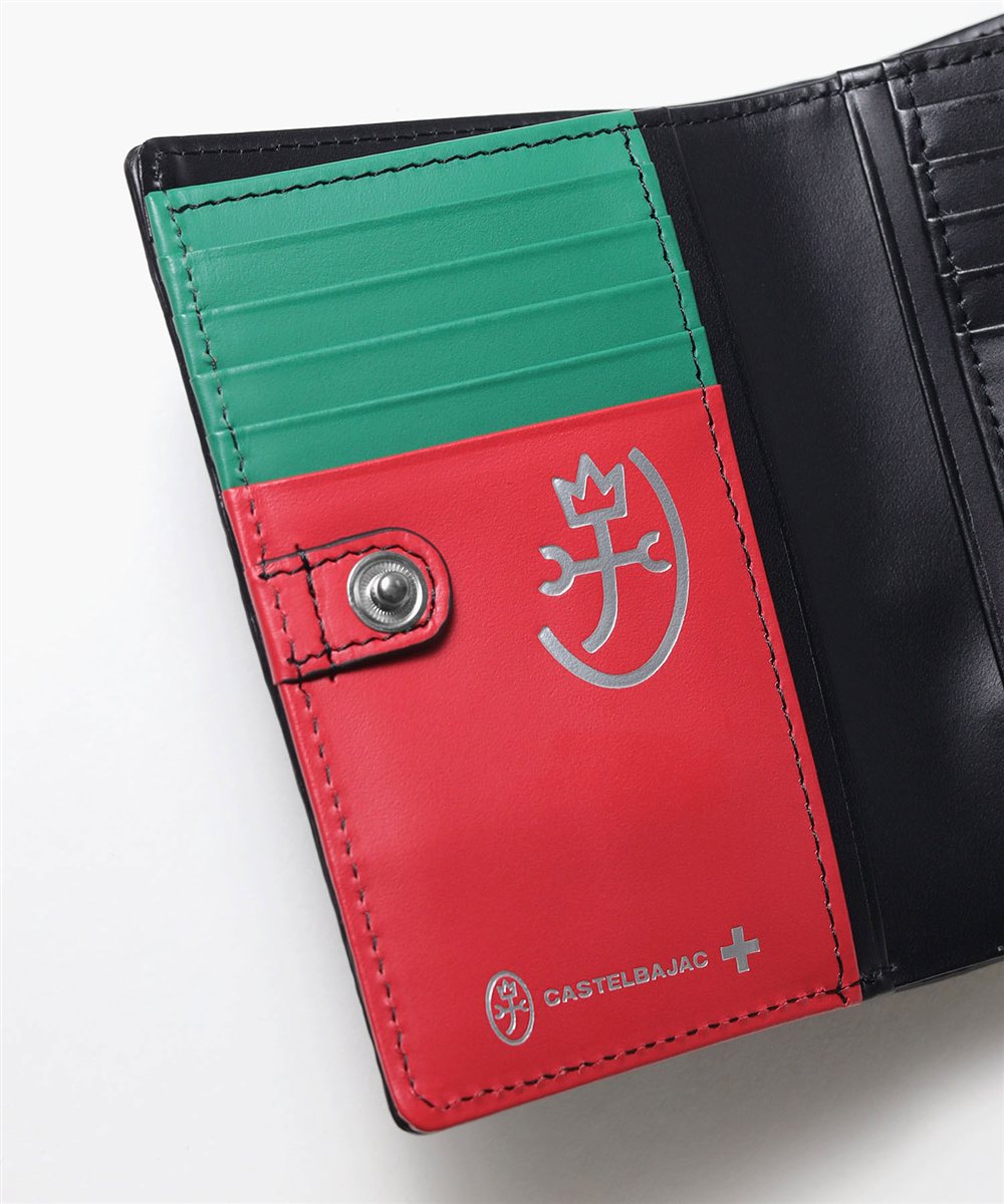 カステルバジャック スレッド セミ長財布 カード段10