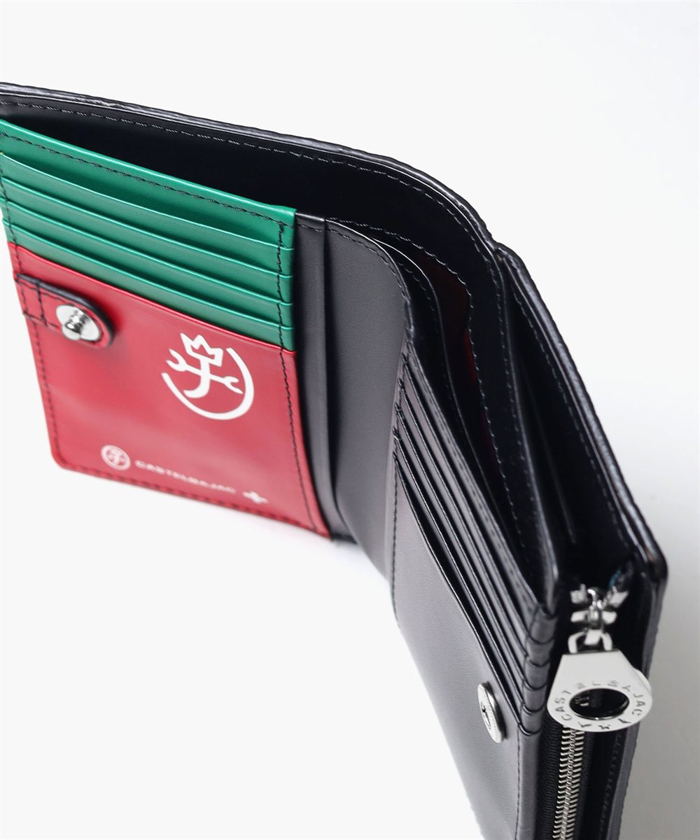 カステルバジャック スレッド セミ長財布 カード段10