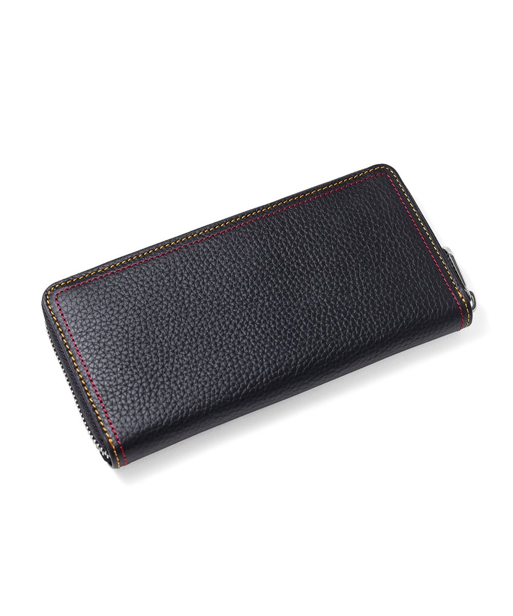 カステルバジャック スレッド ラウンドファスナー長財布 カード段18