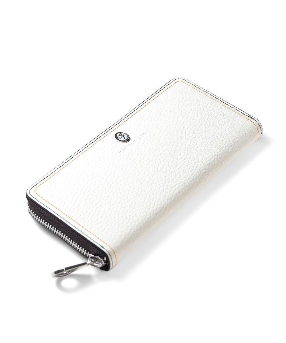 カステルバジャック スレッド ラウンドファスナー長財布 カード段18