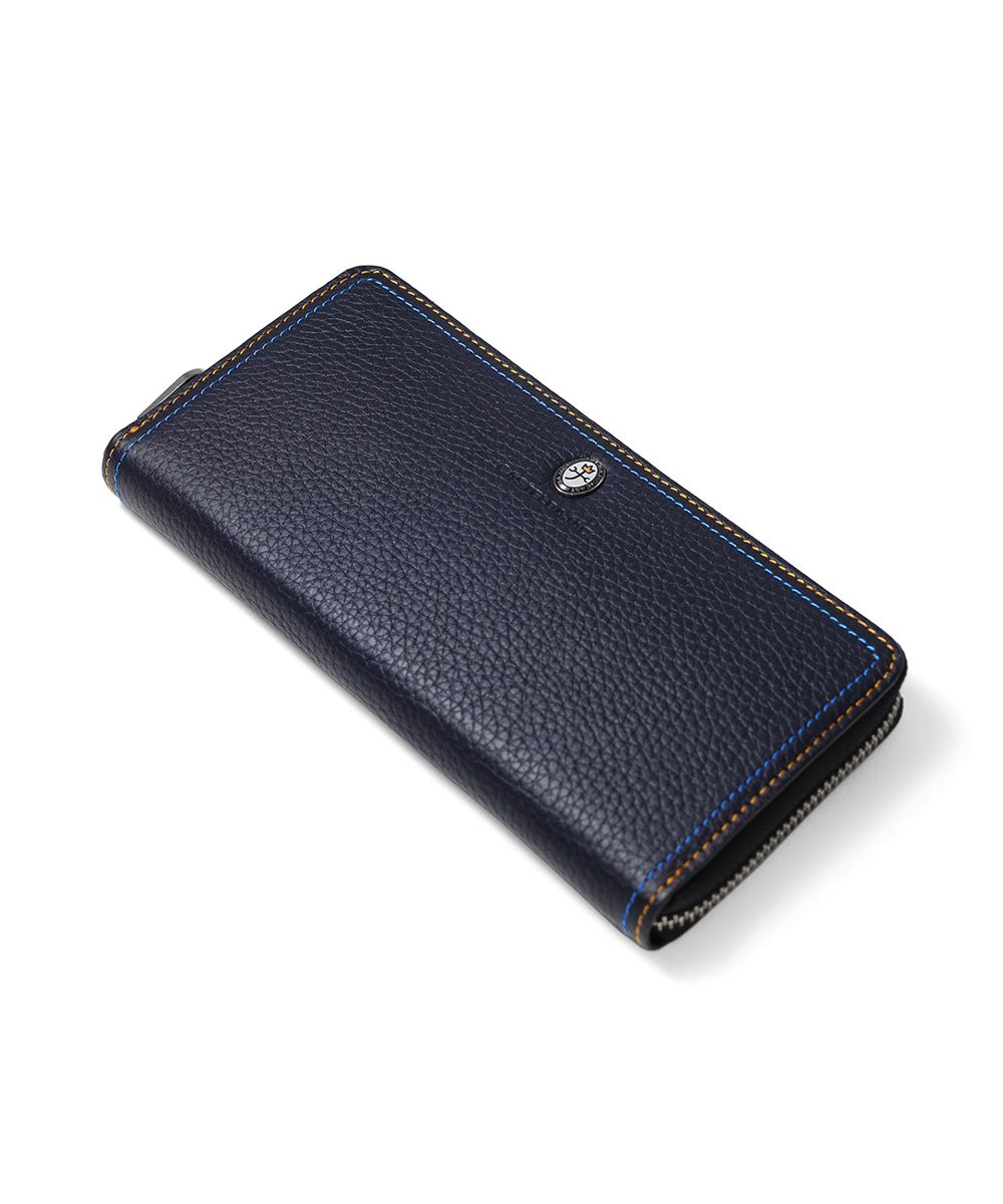 カステルバジャック スレッド ラウンドファスナー長財布 カード段18