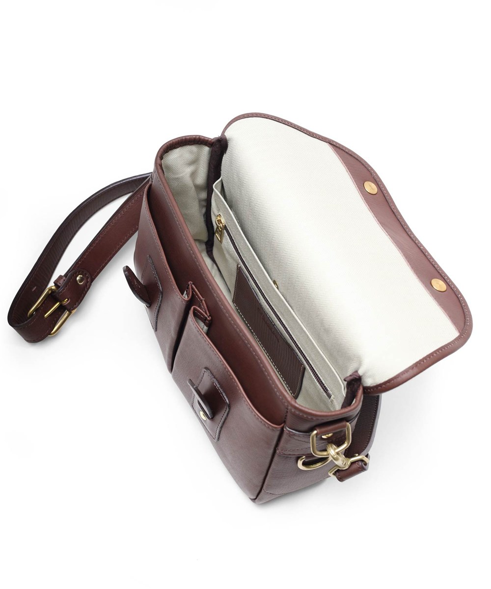 シルバーレイククラブ TEMOMI レザーショルダーバッグ