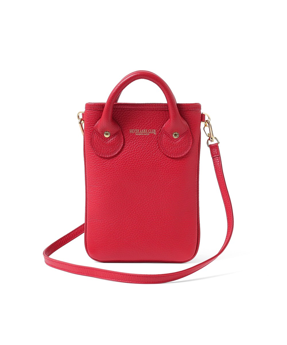 シルバーレイククラブ カールトン レザーミニショルダーバッグ