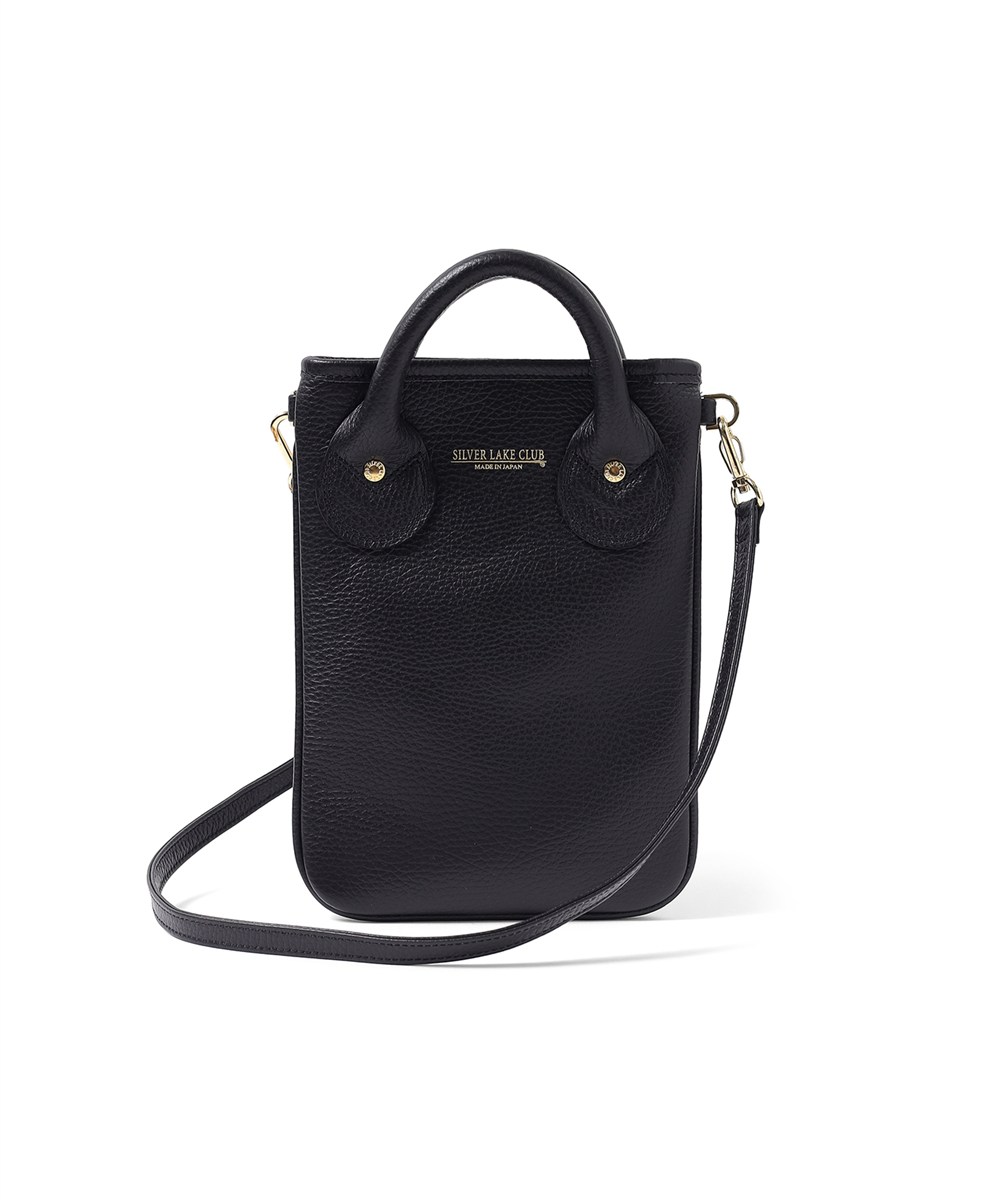 シルバーレイククラブ カールトン レザーミニショルダーバッグ