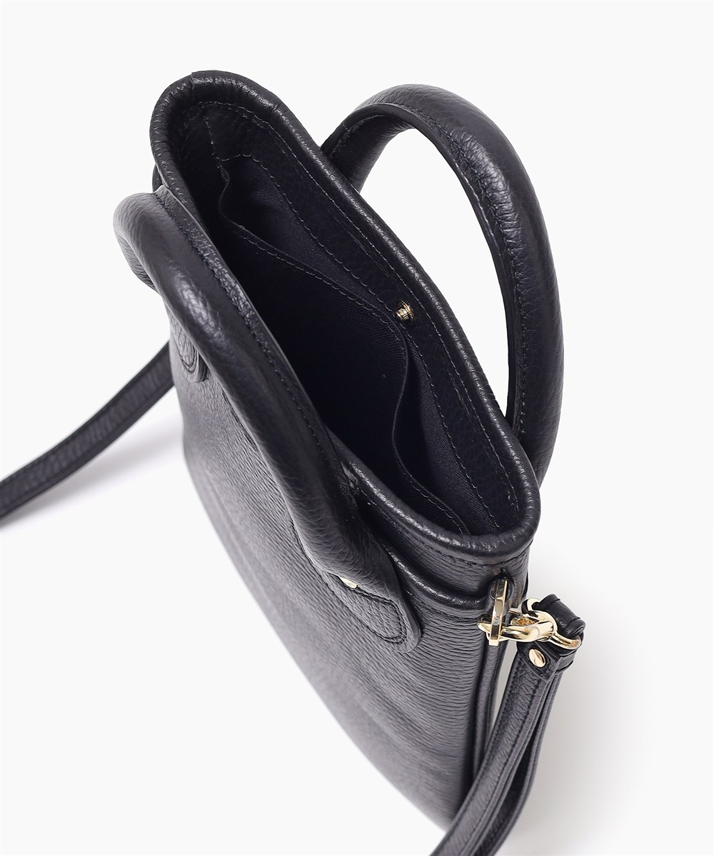 シルバーレイククラブ カールトン レザーミニショルダーバッグ