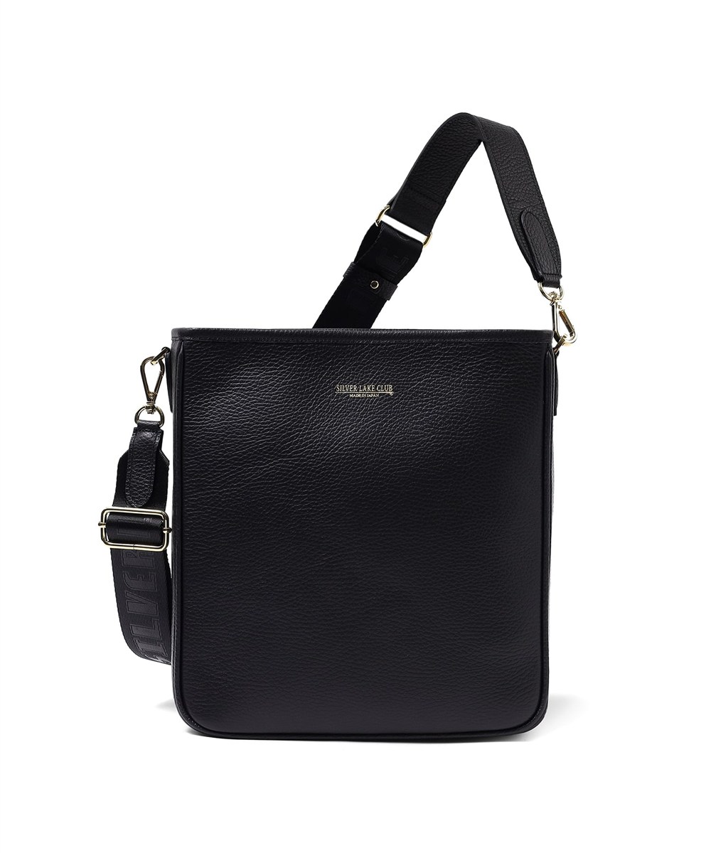 シルバーレイククラブ カールトン レザーショルダーバッグ