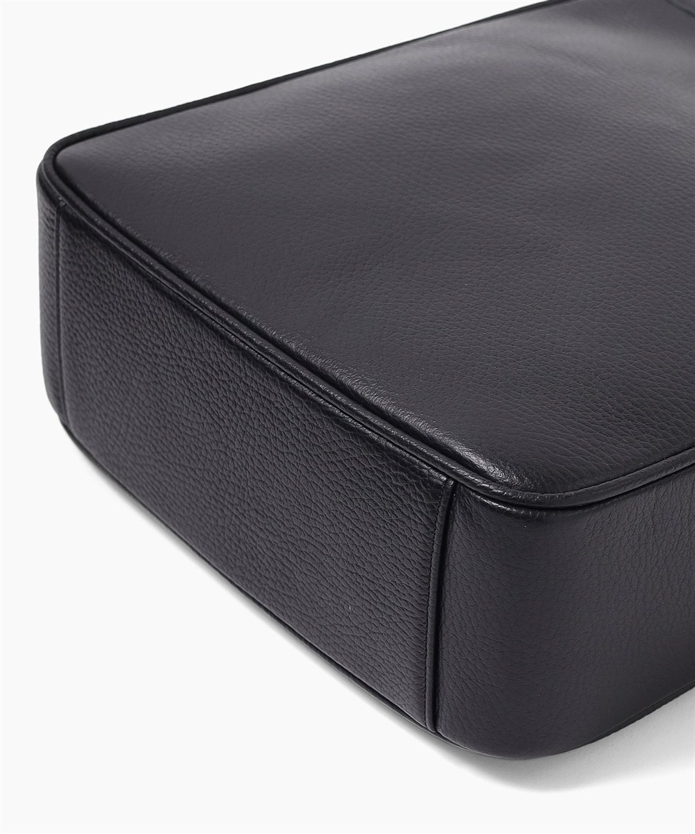 シルバーレイククラブ カールトン レザーショルダーバッグ