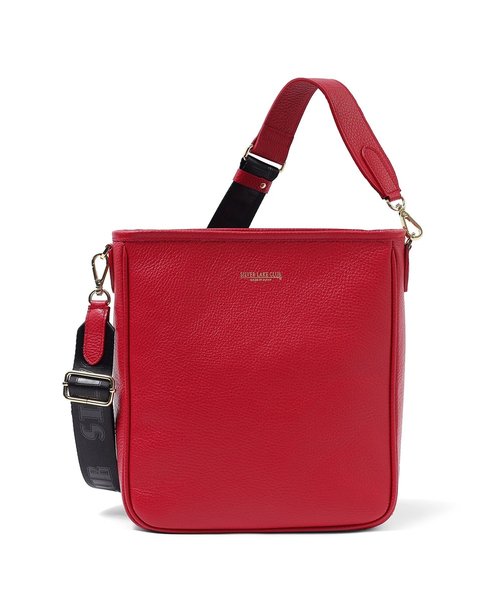 シルバーレイククラブ カールトン レザーショルダーバッグ