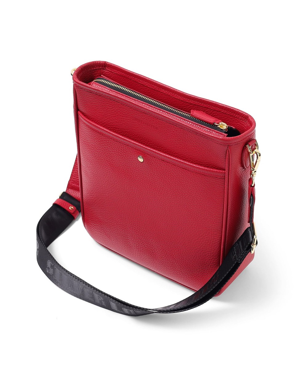 シルバーレイククラブ カールトン レザーショルダーバッグ