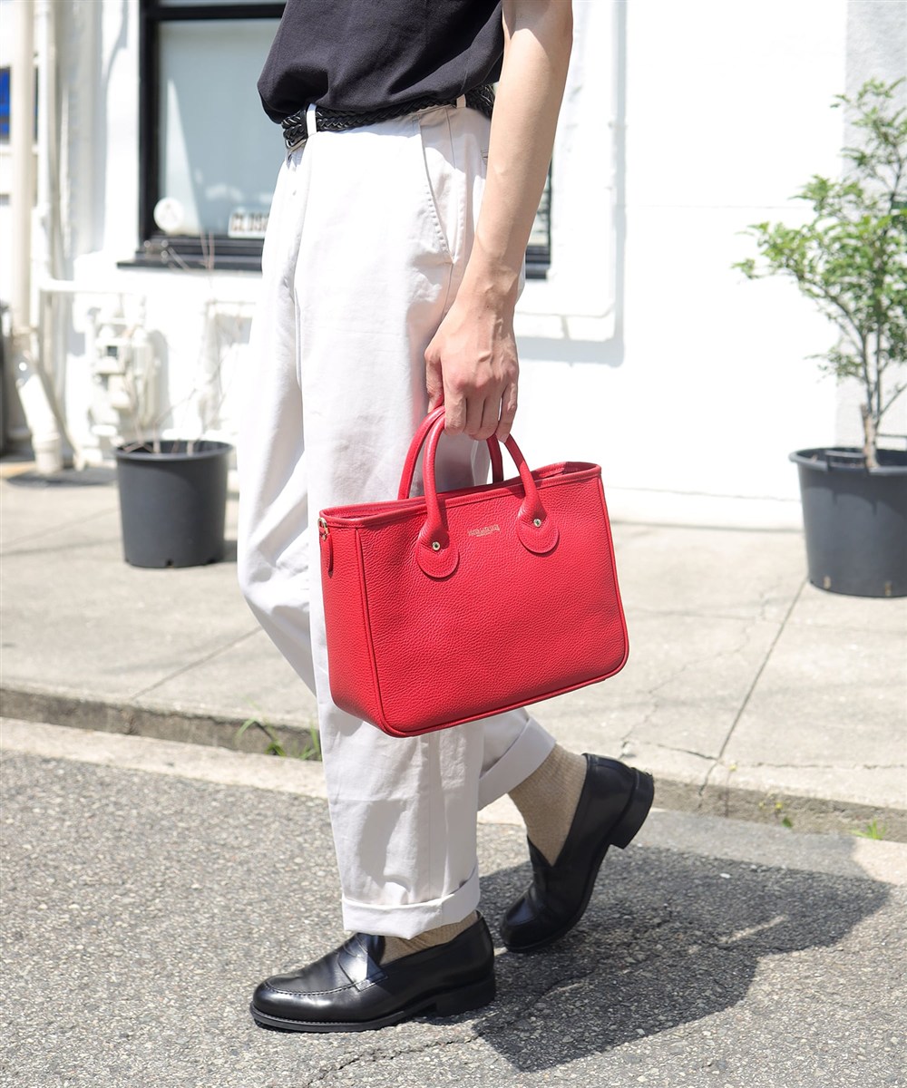 シルバーレイククラブ カールトン レザードライビングトートバッグ B5