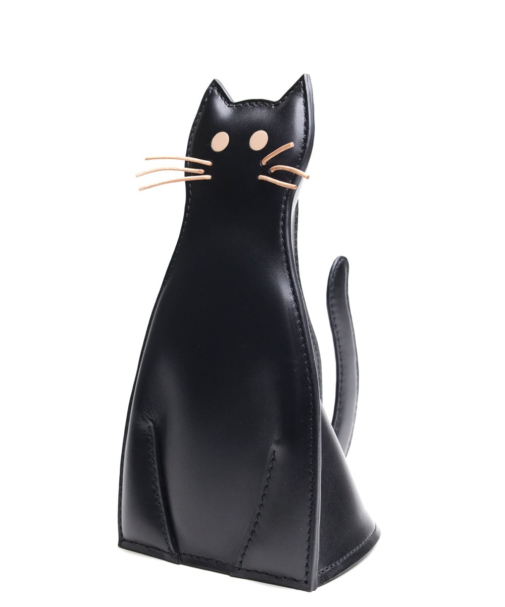 SO-ZACCA ねこの本革貯金箱 大