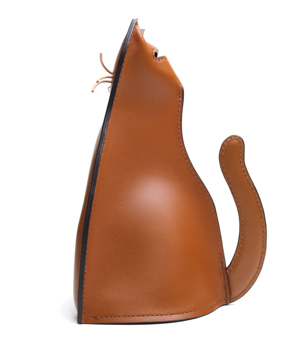 SO-ZACCA ねこの本革貯金箱 大