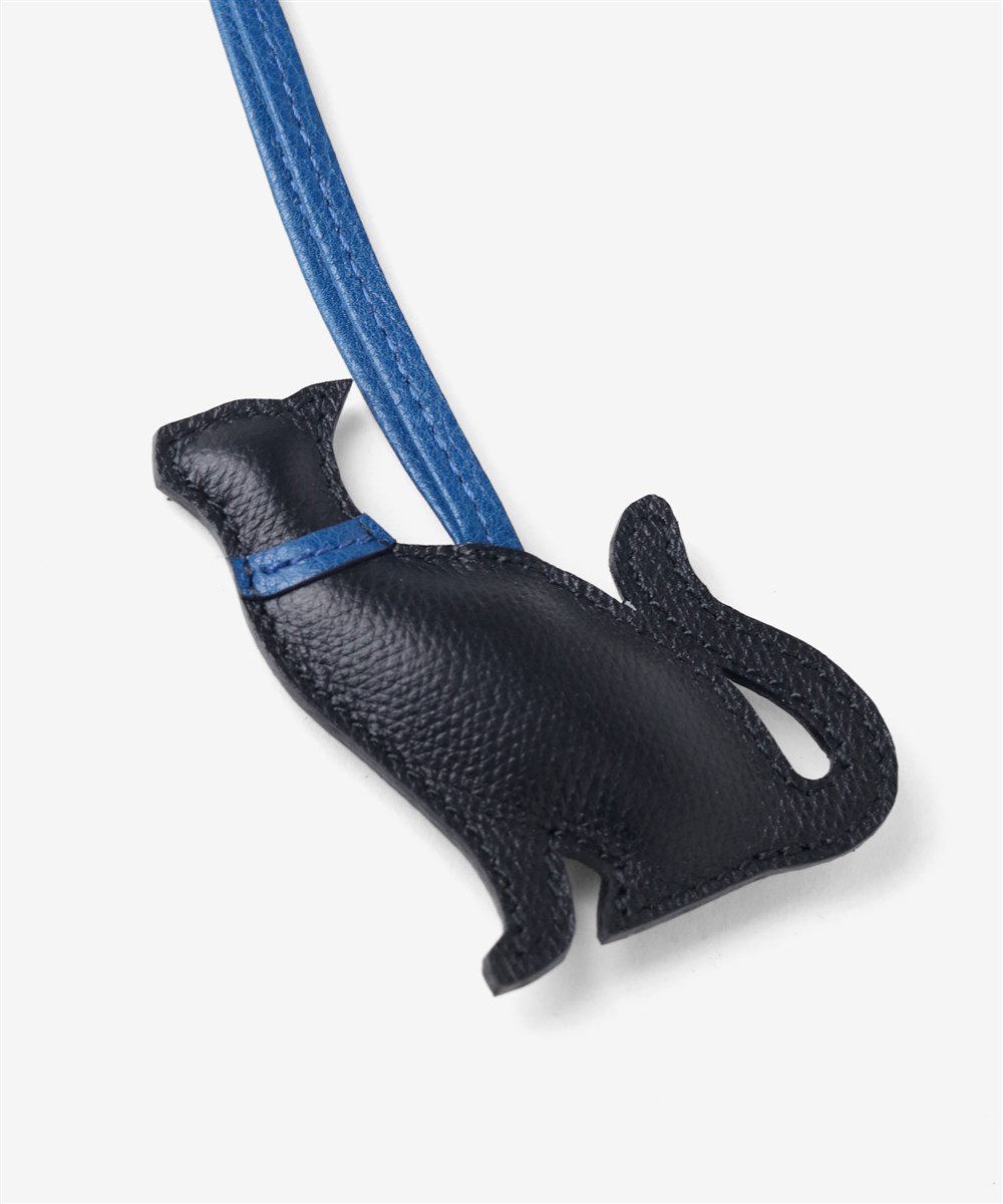 SO-ZACCA レザーアニマルチャーム ネコ