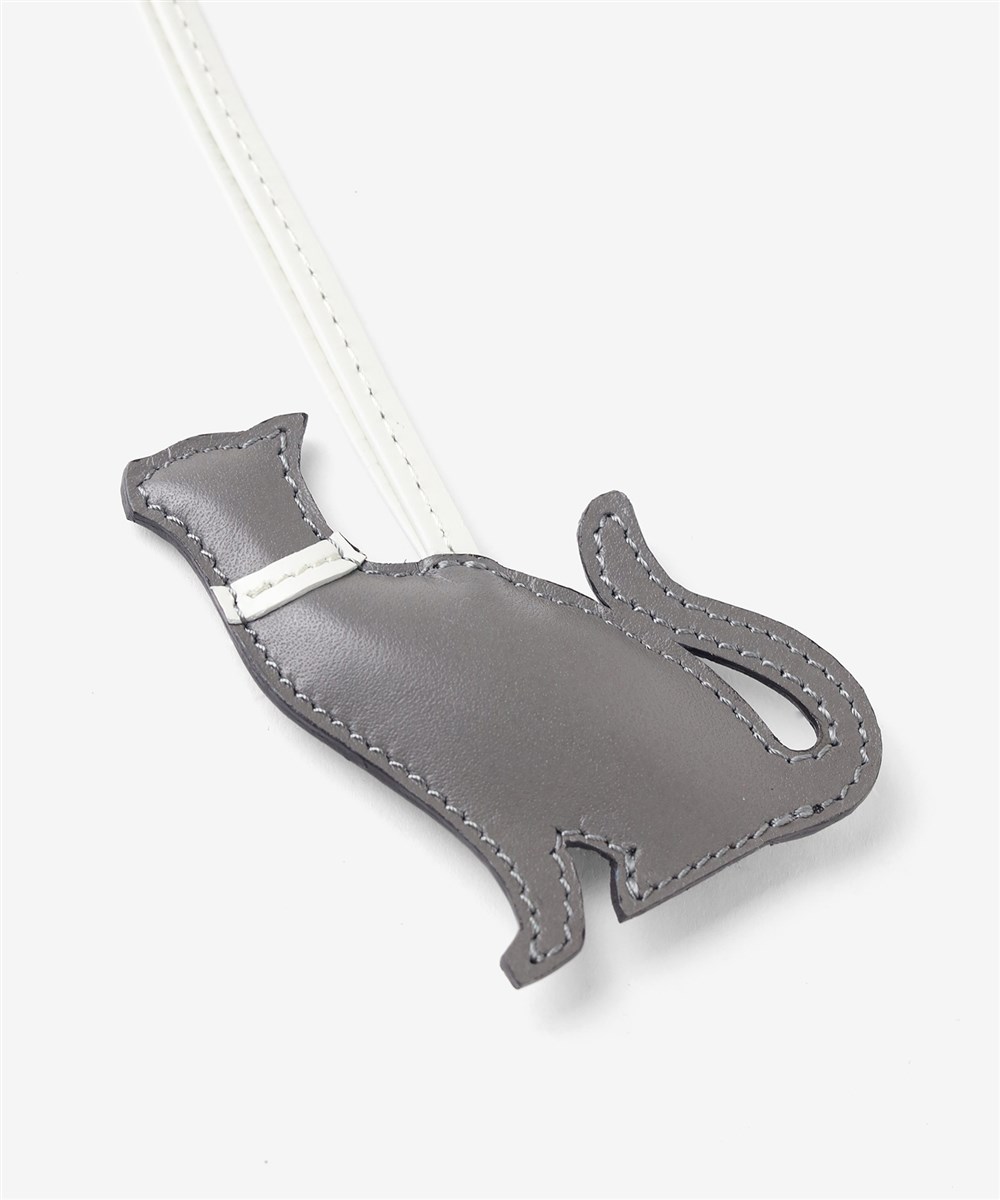 SO-ZACCA レザーアニマルチャーム ネコ