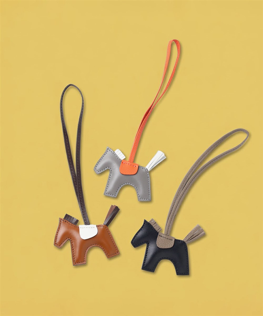 SO-ZACCA レザーアニマルチャーム ウマ