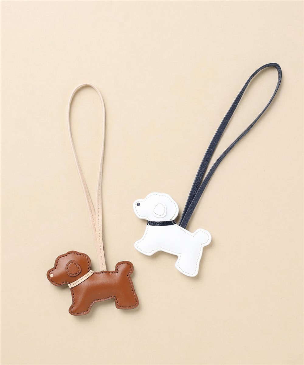 SO-ZACCA レザーアニマルチャーム イヌ