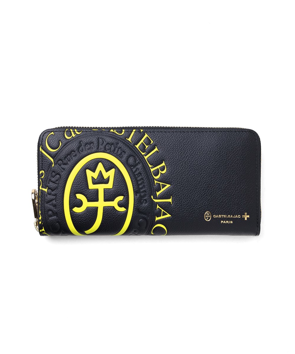 カステルバジャック コメット ラウンドファスナー長財布 カード段12