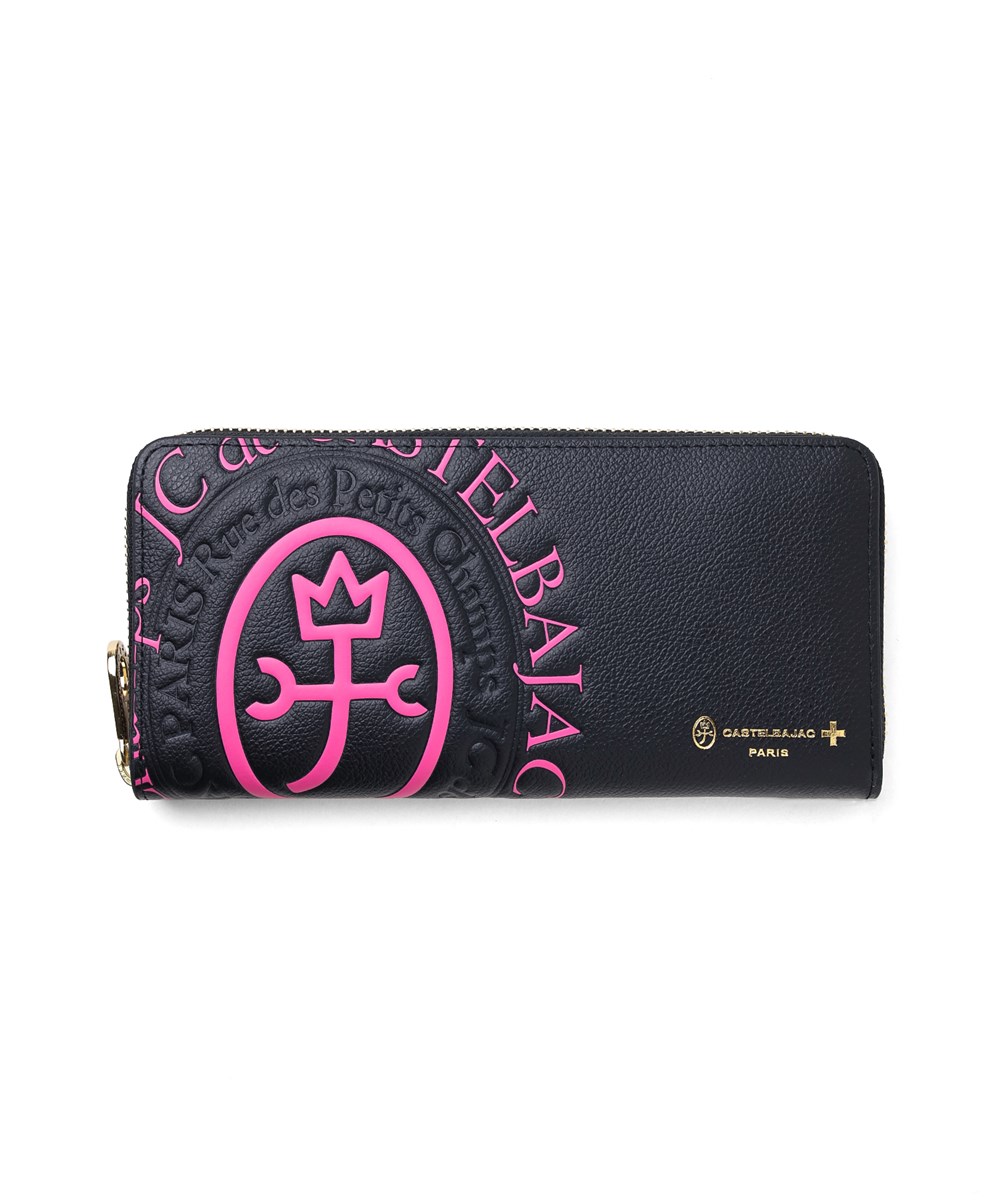 カステルバジャック コメット ラウンドファスナー長財布 カード段12