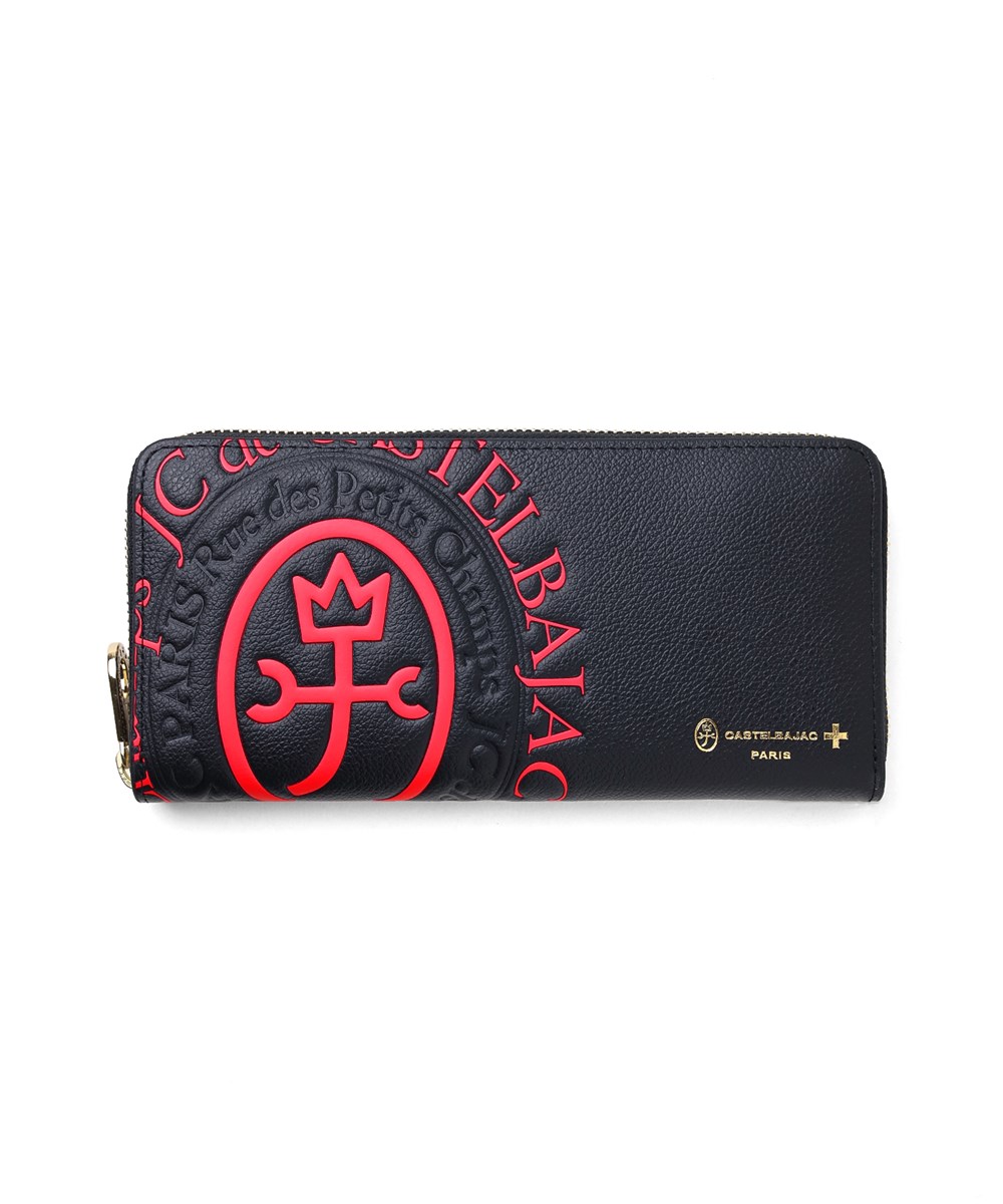 カステルバジャック コメット ラウンドファスナー長財布 カード段12